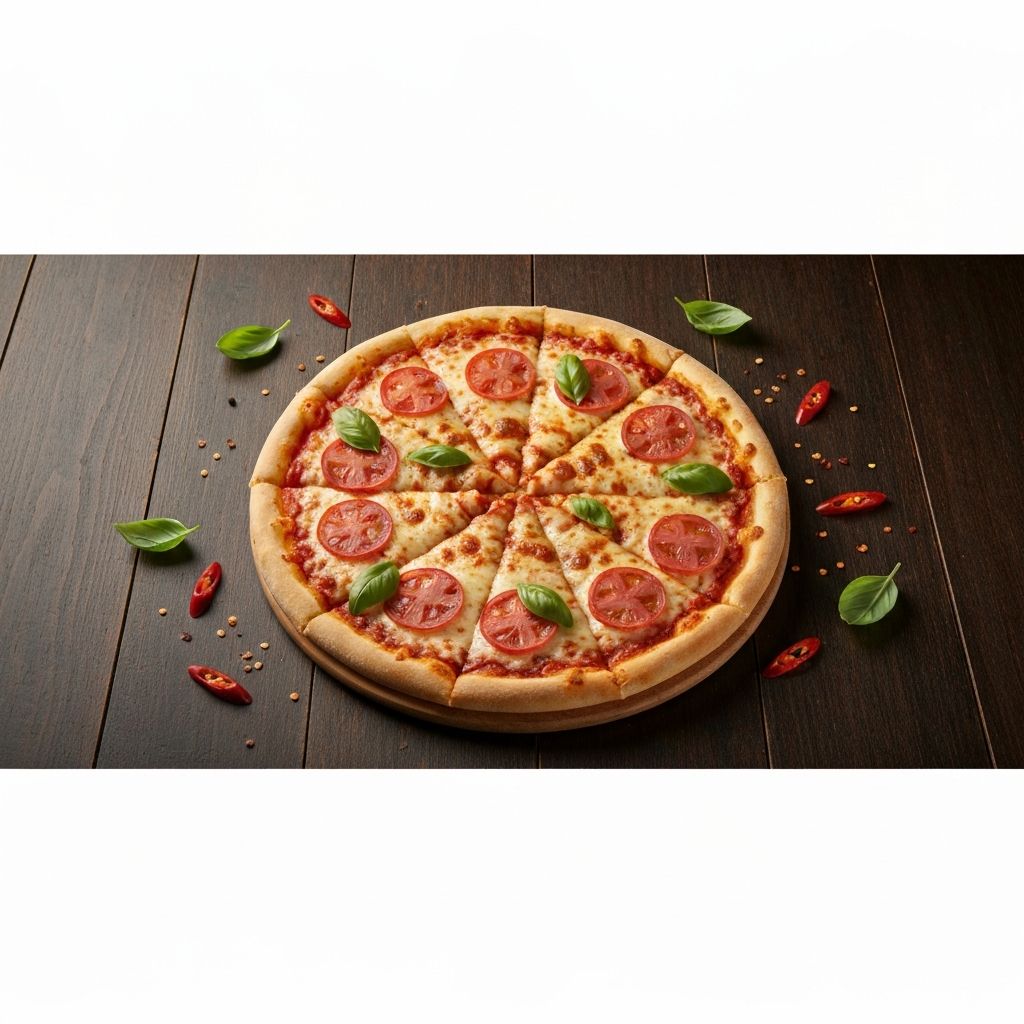 Delicious pepperoni pizza